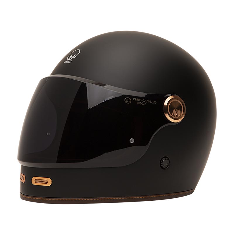 Black smoke visor
