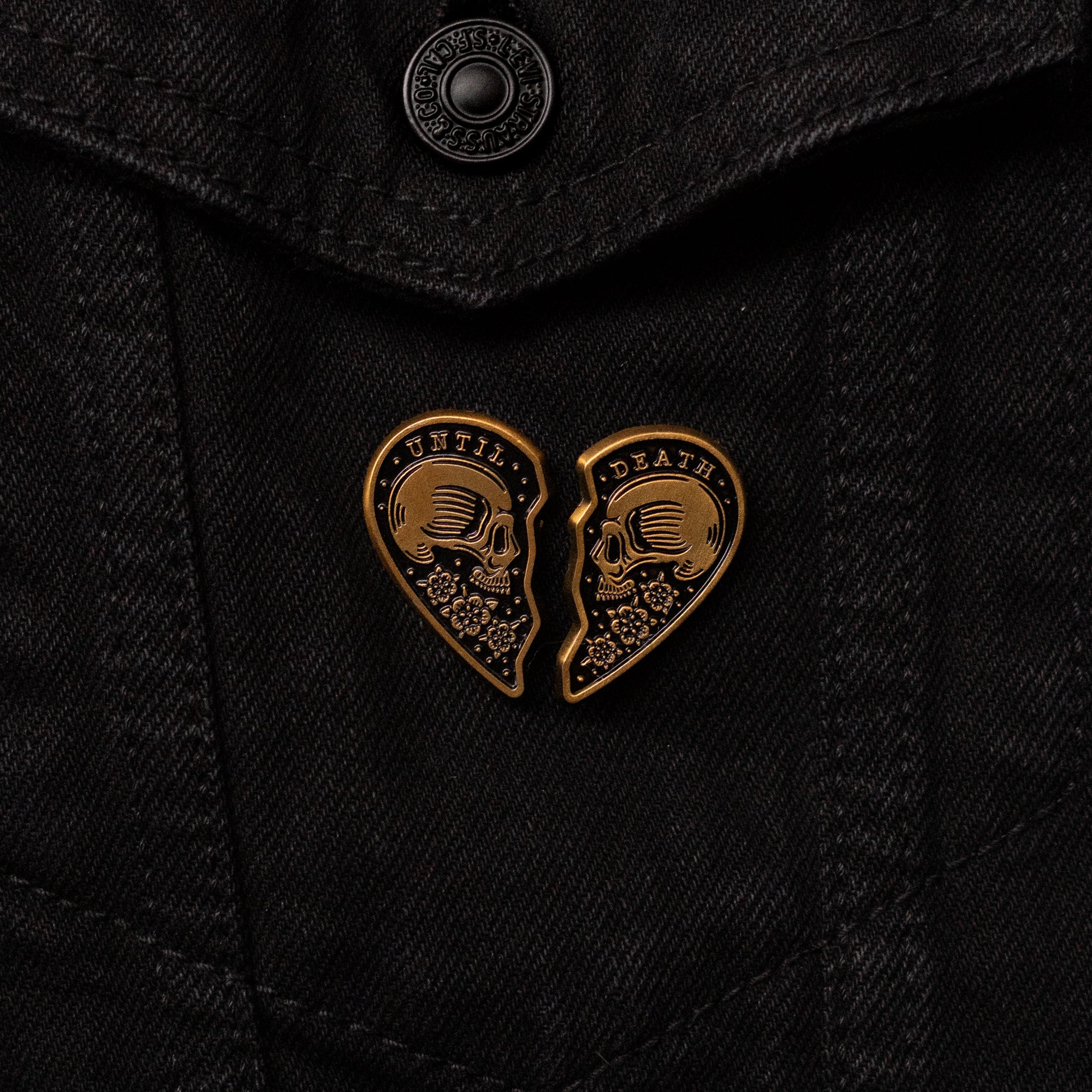 UNTIL DEATH - PIN BADGE SET – Thirteensupply.co