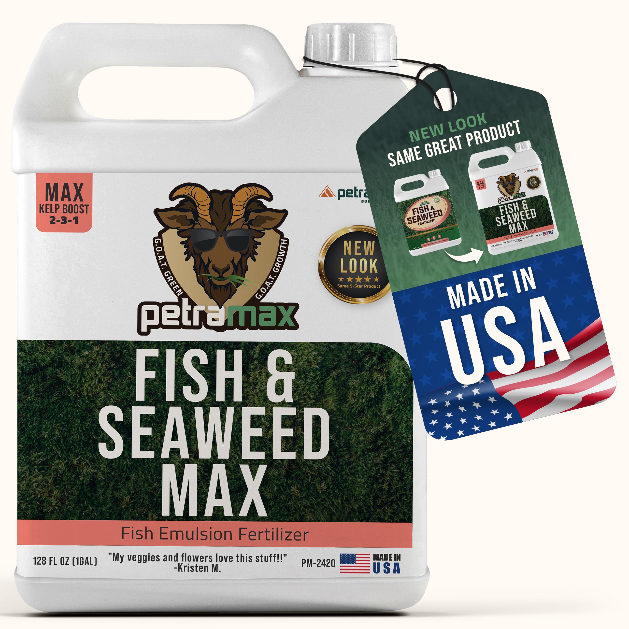 PetraMax Fish & Seaweed Fertilizer Max