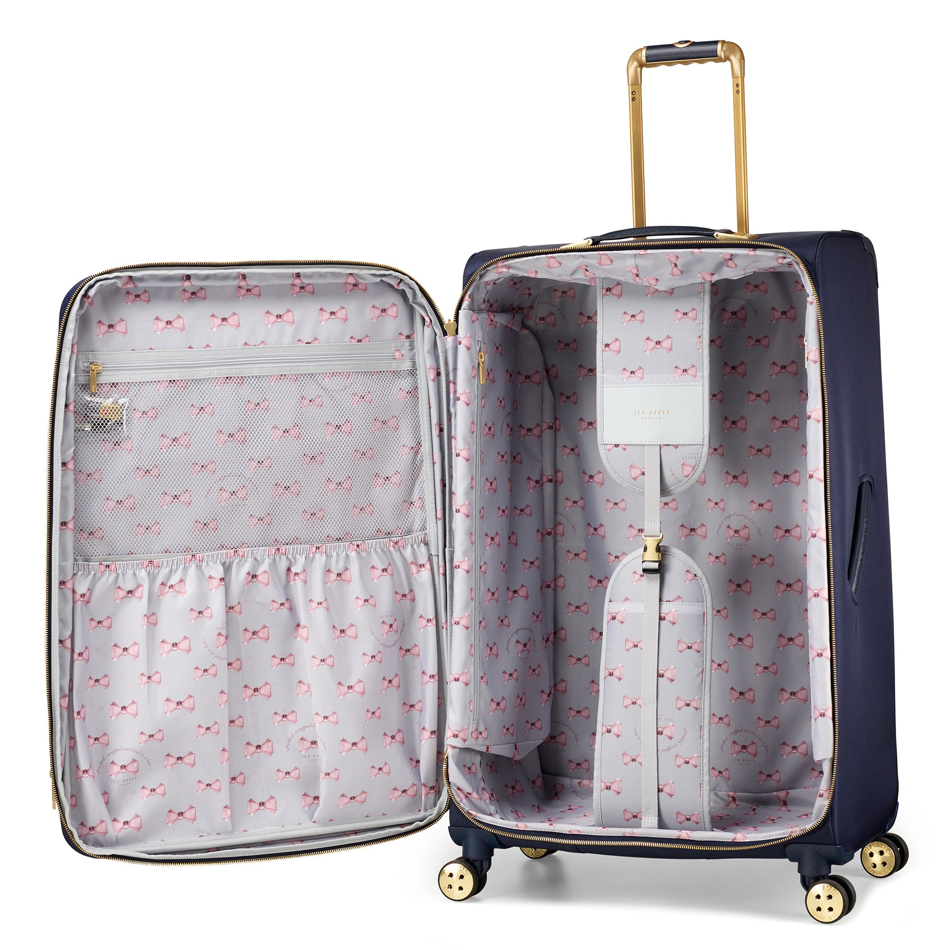 ted baker blue suitcase