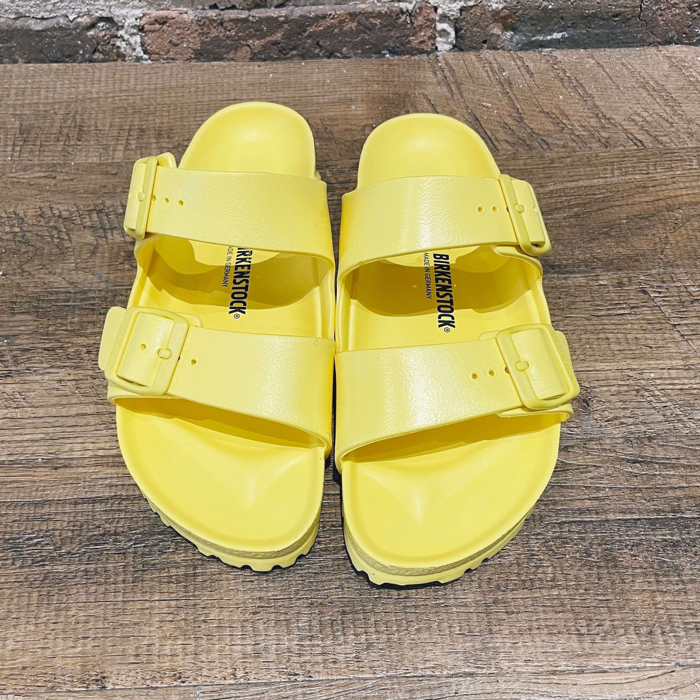 birkenstock vibrant yellow