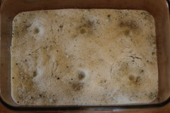 egg yolks cured in salt out of fridge