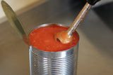 tomatoes pureed with immersion blender