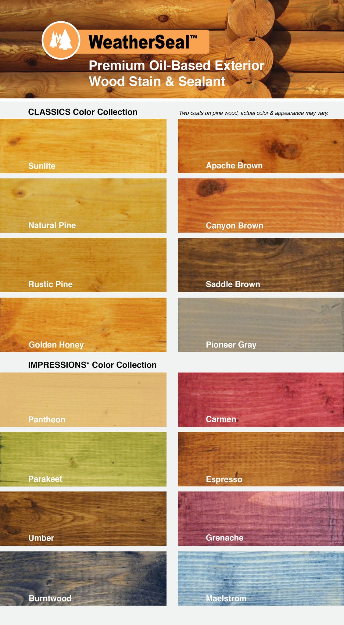 Continental Products Weatherseal Premium Exterior Wood Stain And