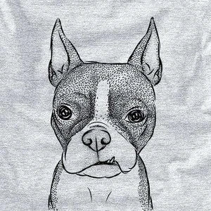 Bean the Boston Terrier drawing