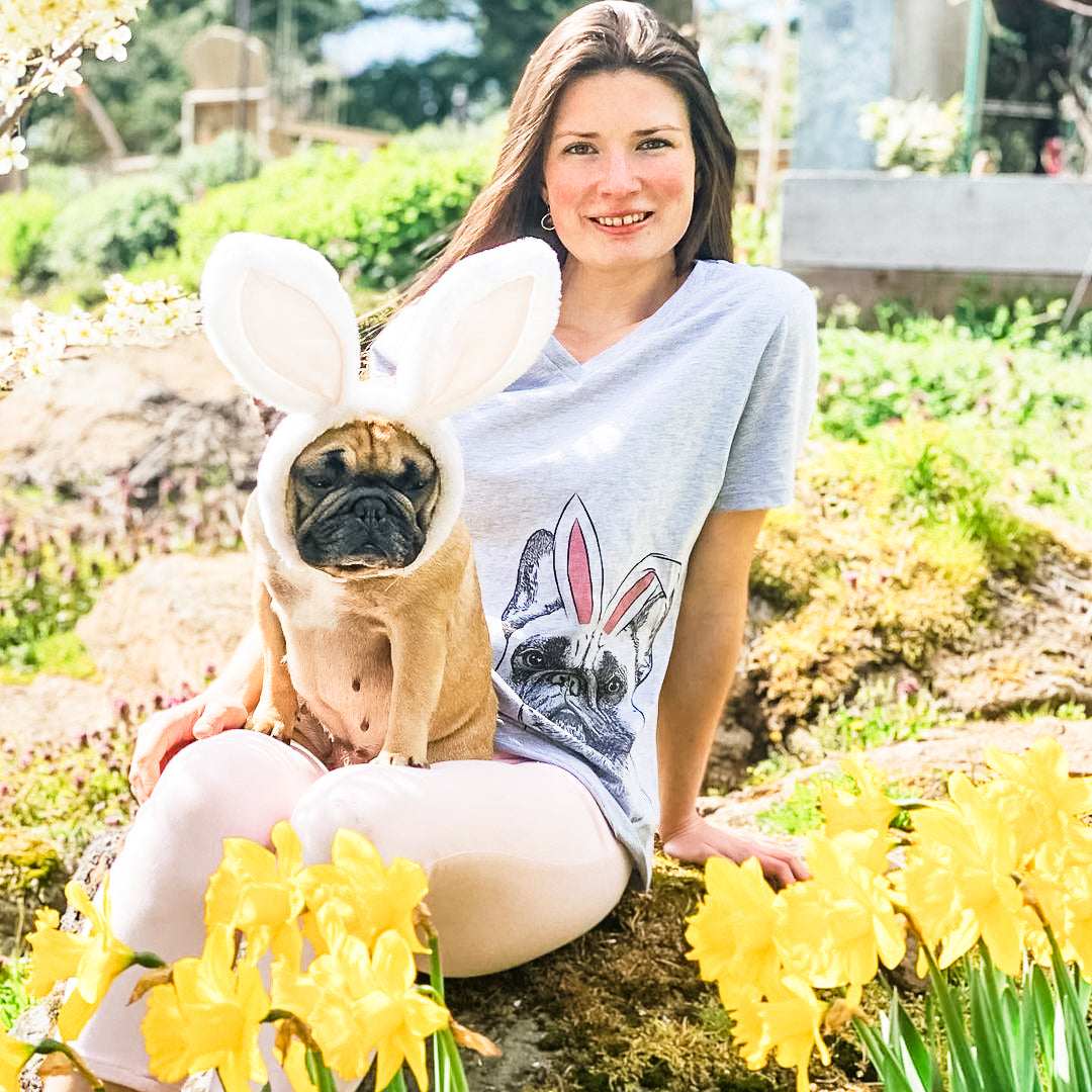 Easter photoshoot with dogs
