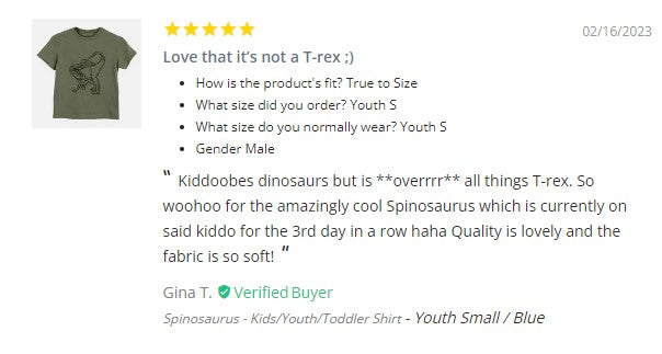 Not a T-Rex review