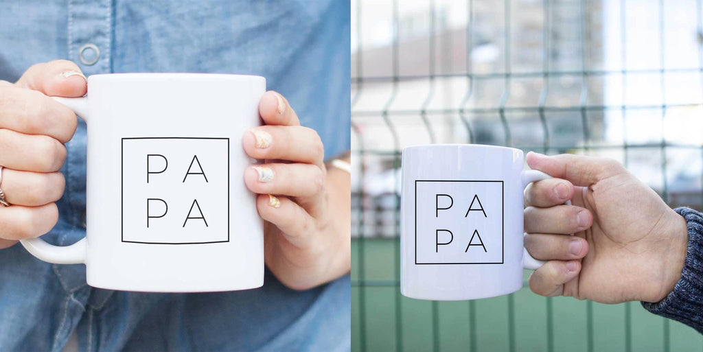 Papa Boxed Ceramic Mug