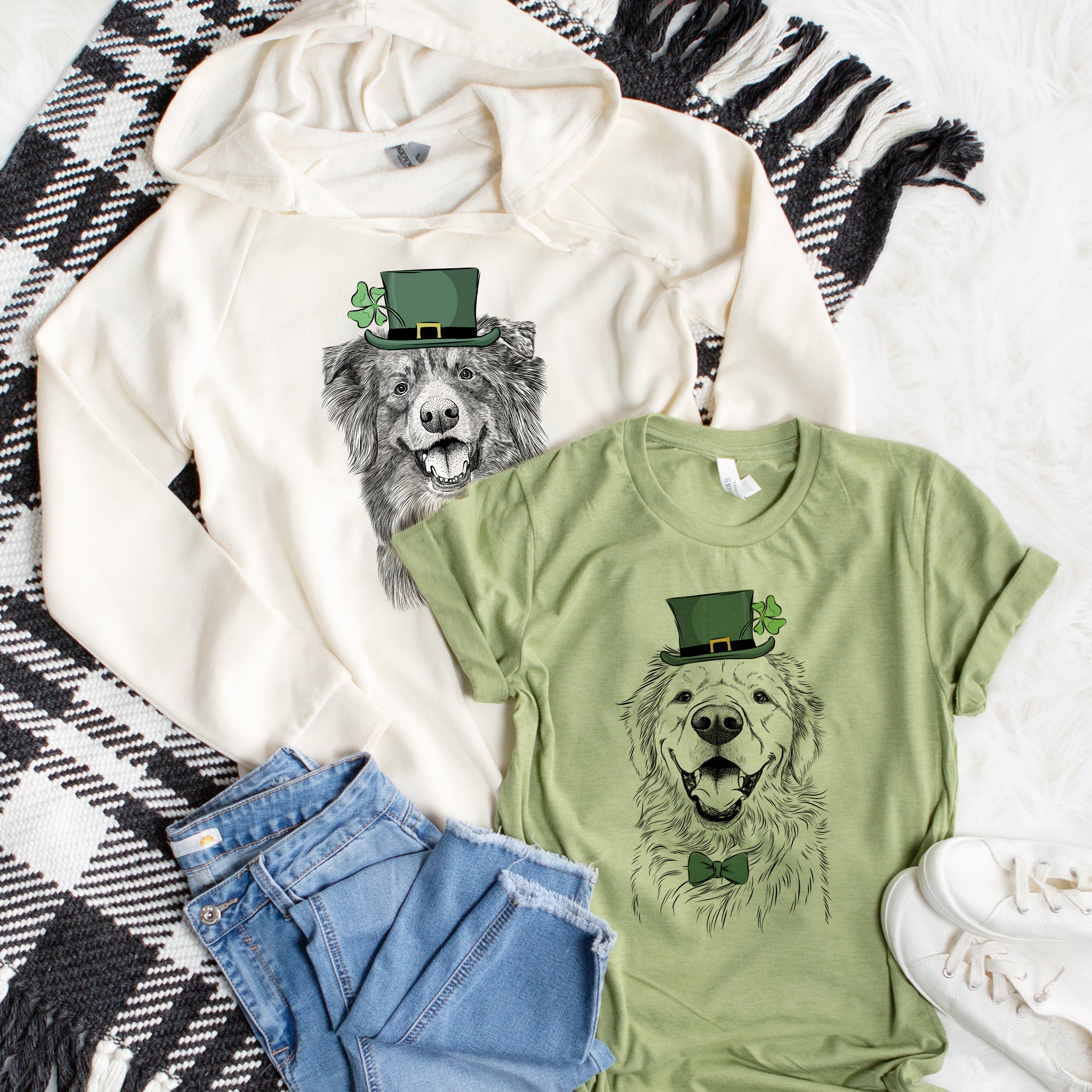 St. Patrick's Day Shirts with Dogs