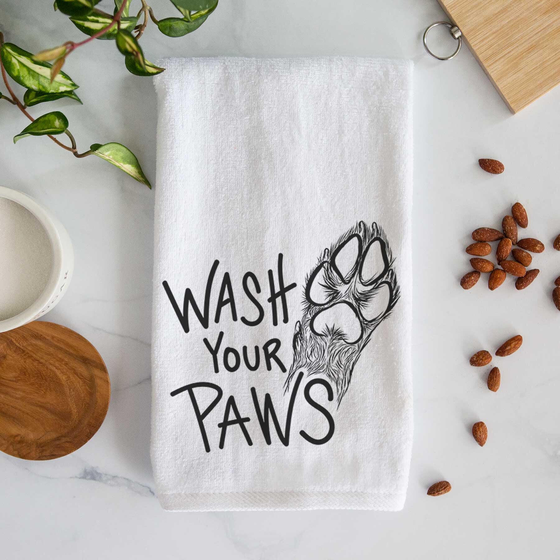 Wash Your Paws Towel