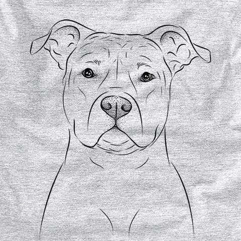 Jethro the American Staffordshire Terrier drawing