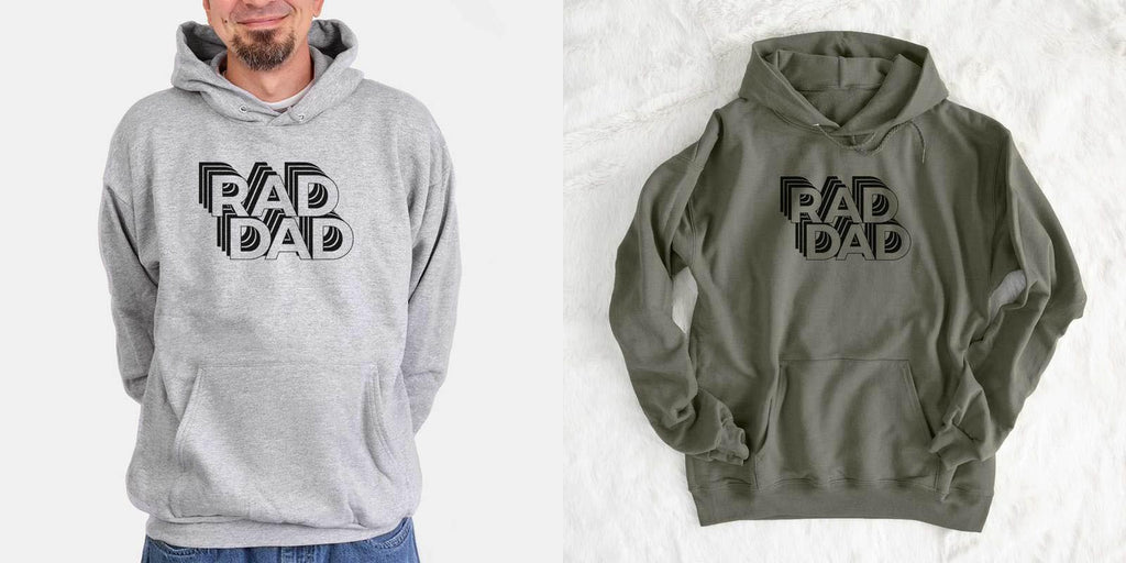 Rad Dad Unisex Hooded Sweatshirt 