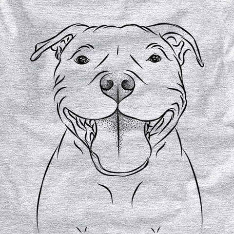 Wafer the Staffordshire Bull Terrier drawing
