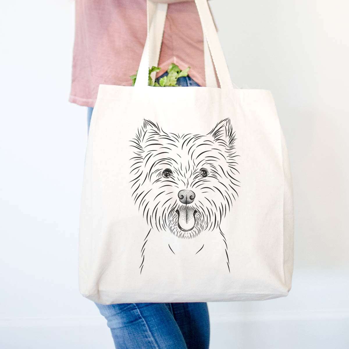 Welma the West Highland Terrier - Tote 