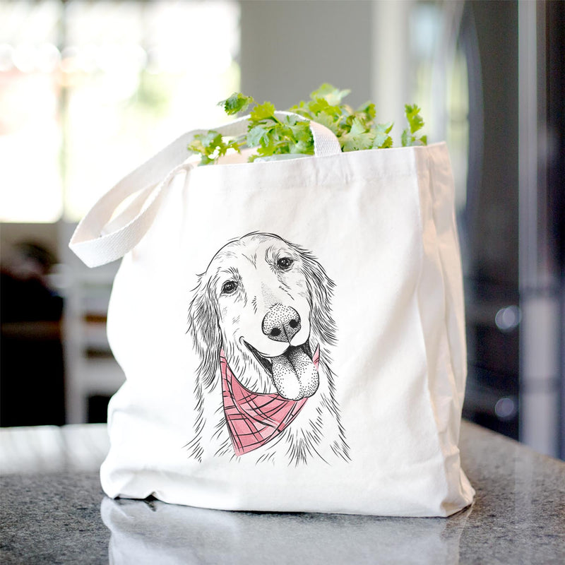 golden retriever tote bag