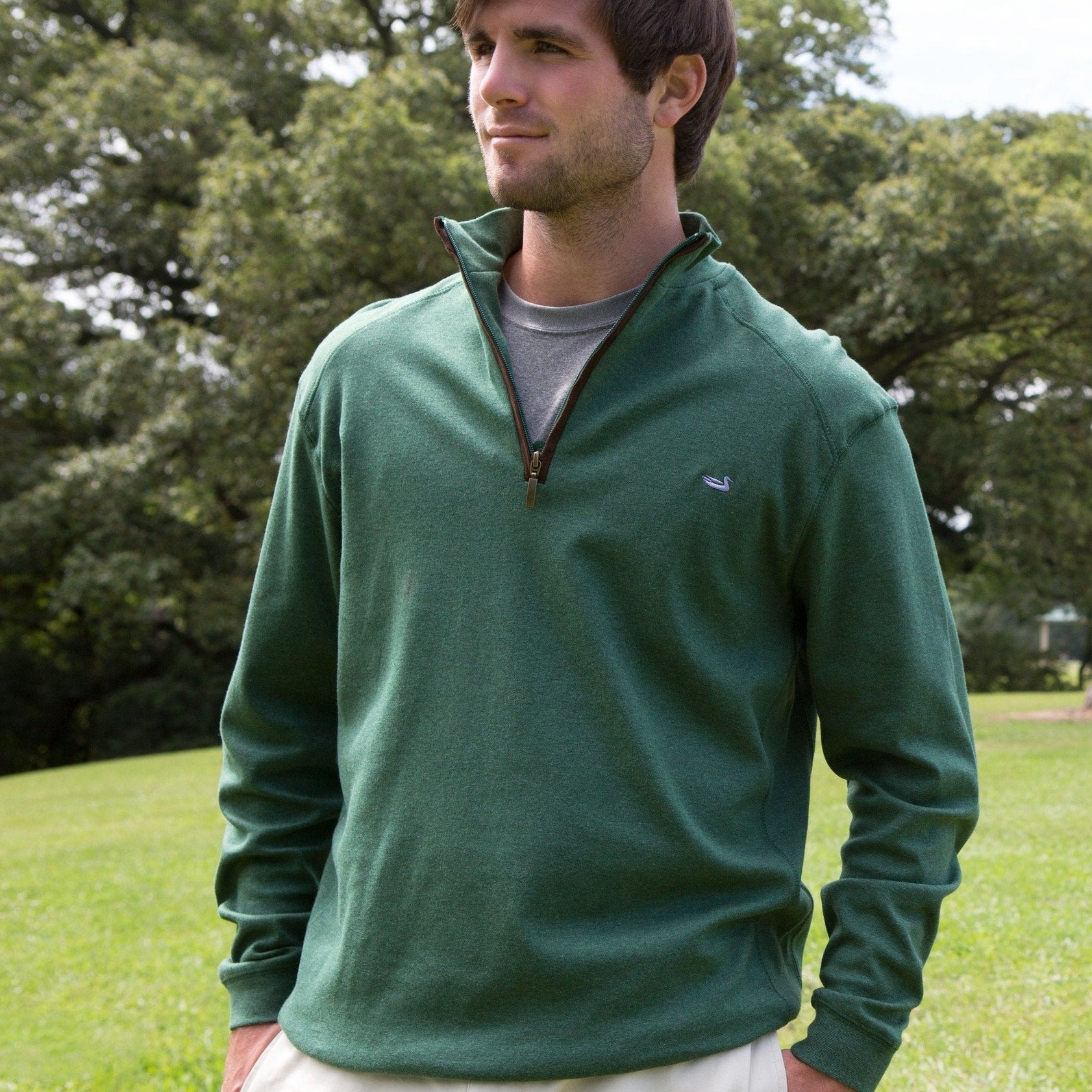 Download Southern Marsh - Men's - DownpourDRY Cotton 1/4 Zip ...