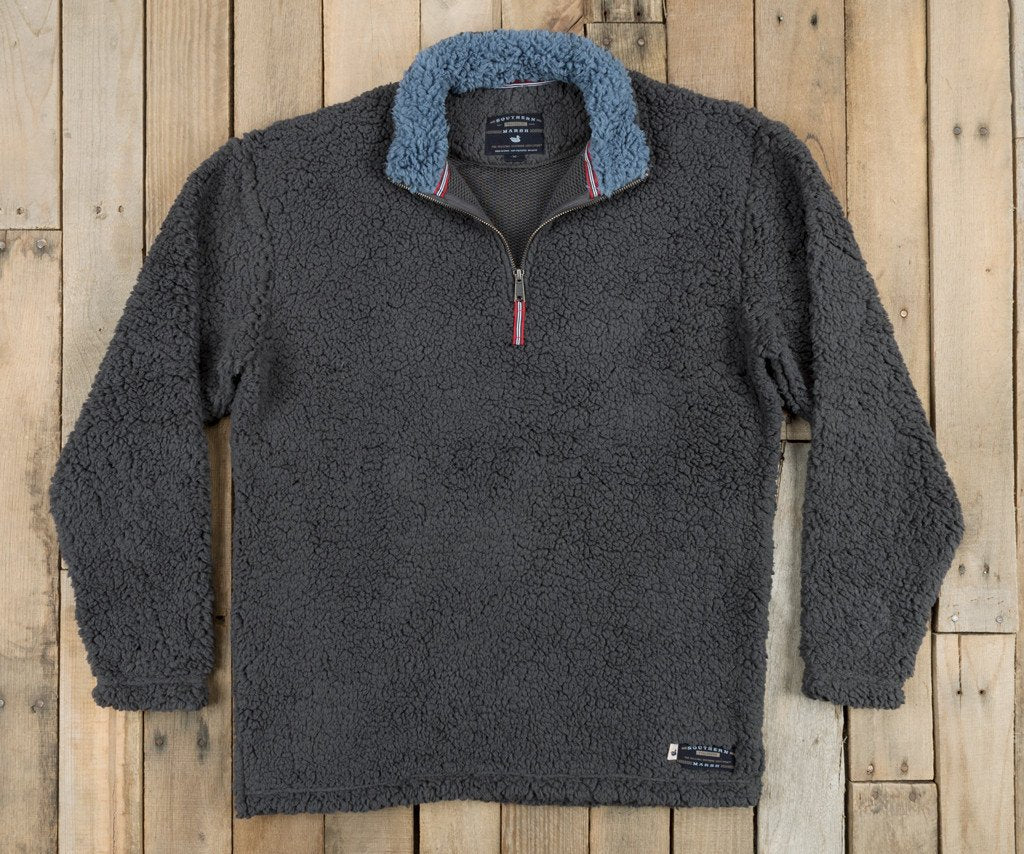 Southern Marsh Collection — Sherpa Pullover | Appalachian Pile Fleece