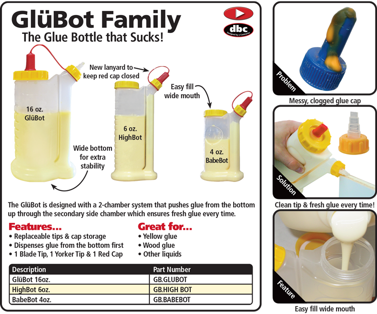 FastCap GluBot Glue Bottles — Taylor Toolworks