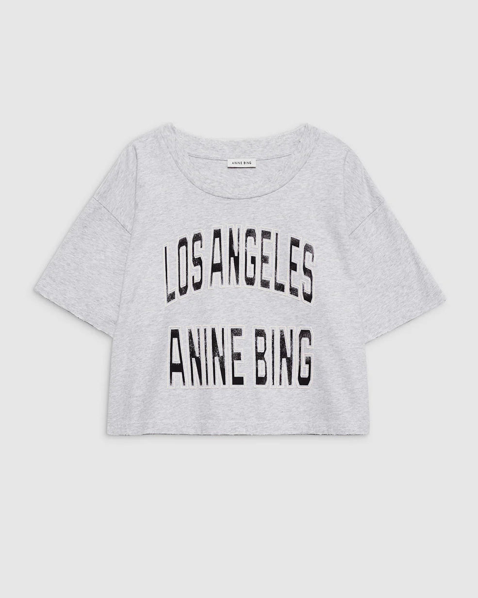 Johnny Cropped Tee | Grey