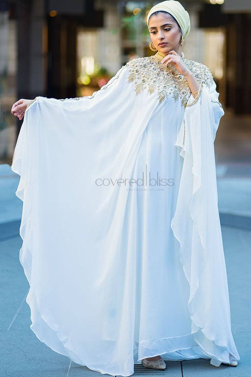 athena kaftan dress