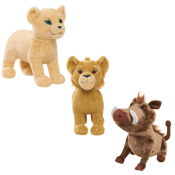 the lion king live action plush