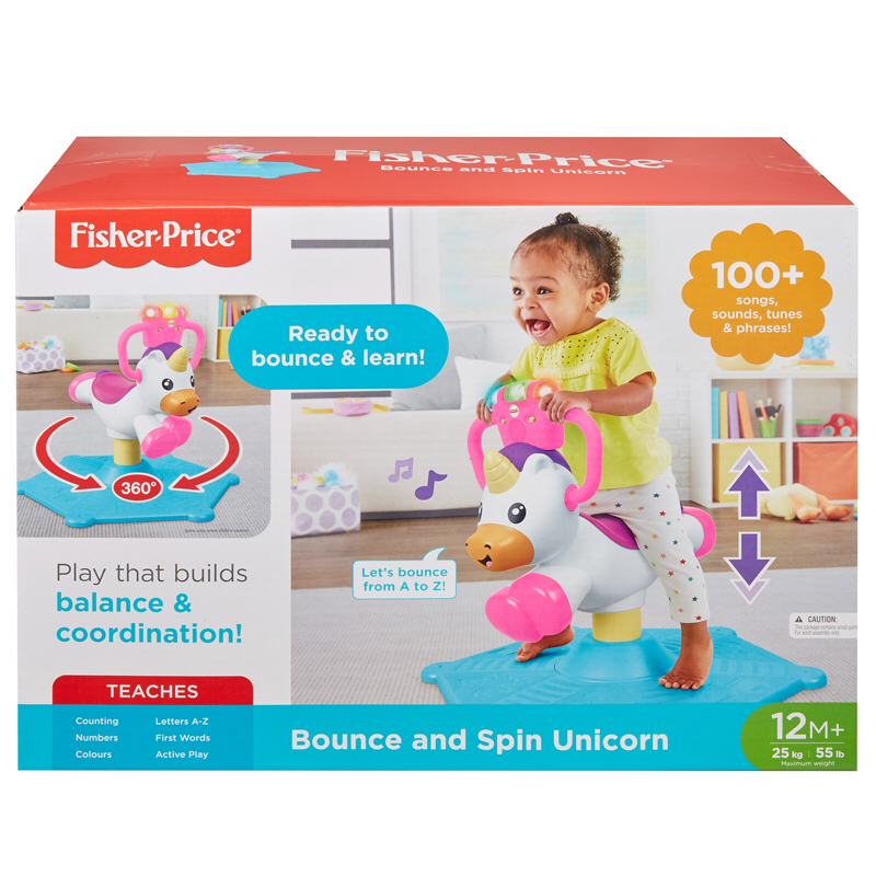 fisher price bounce and spin