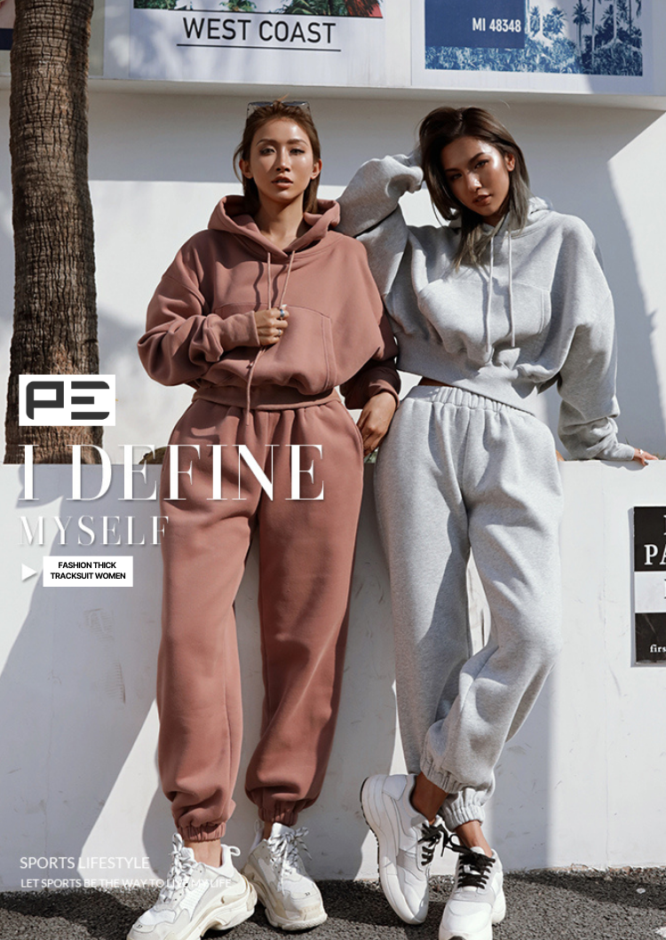Fashion Thick Tracksuit Women– Peaceful Energy