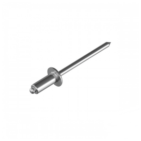 Inox World Rivet A4 (316) 4 2-8 Open Type Stainless Steel Pack of 1000 (4018076287048)
