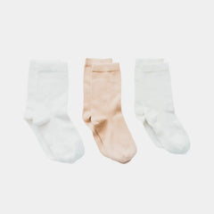 The Everyday Trouser Adult Socks - 98% Organic Cotton - Black, White, Navy