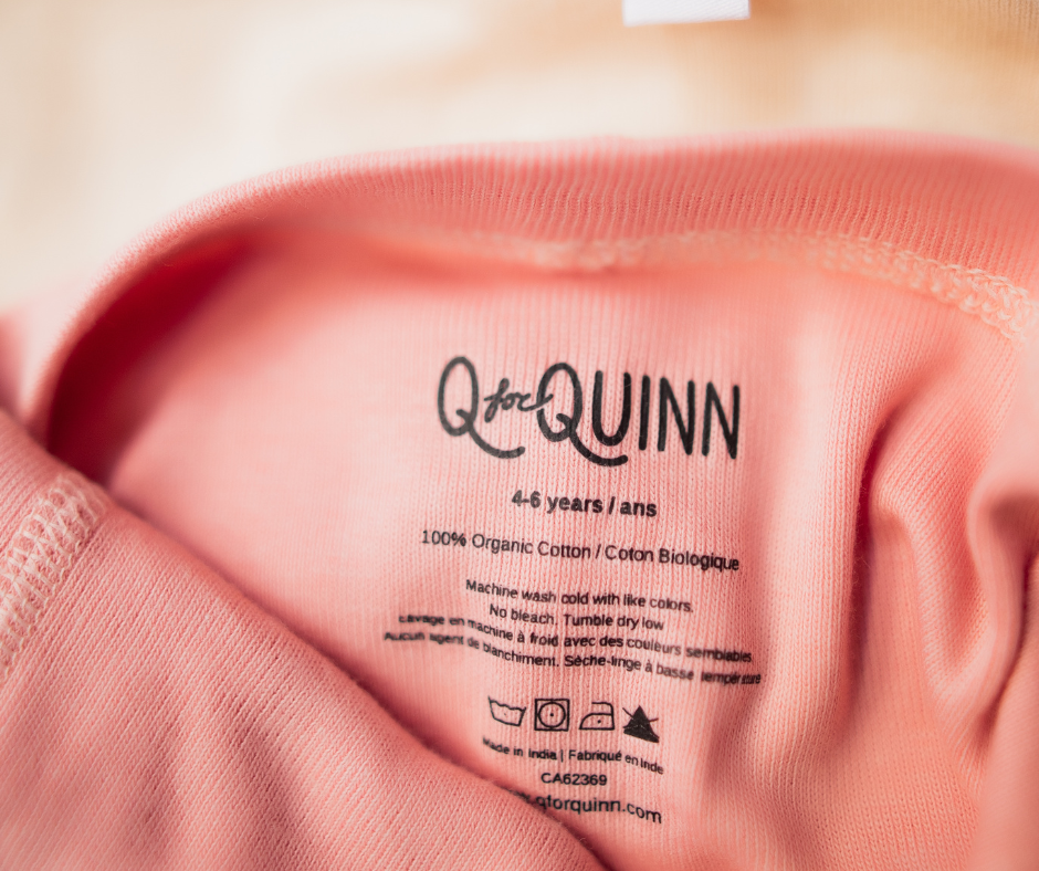 q for quinn tagless underwear