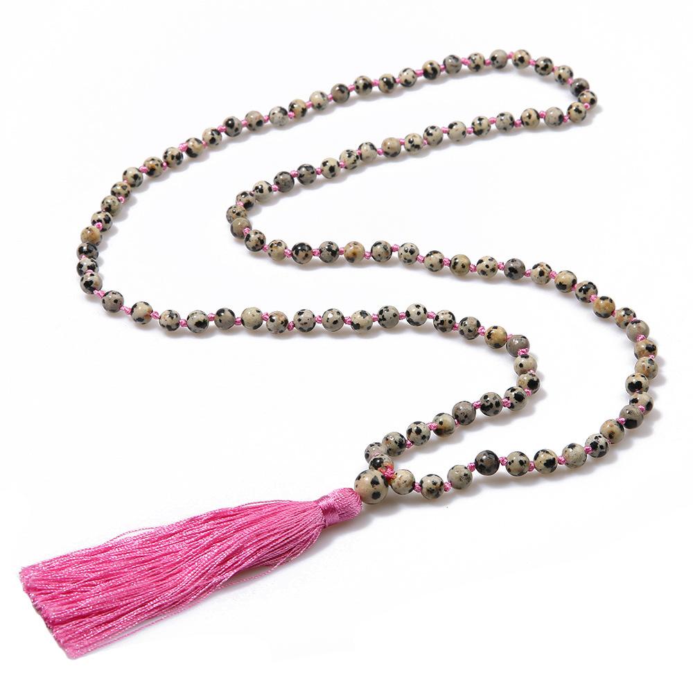 yoga beads necklace