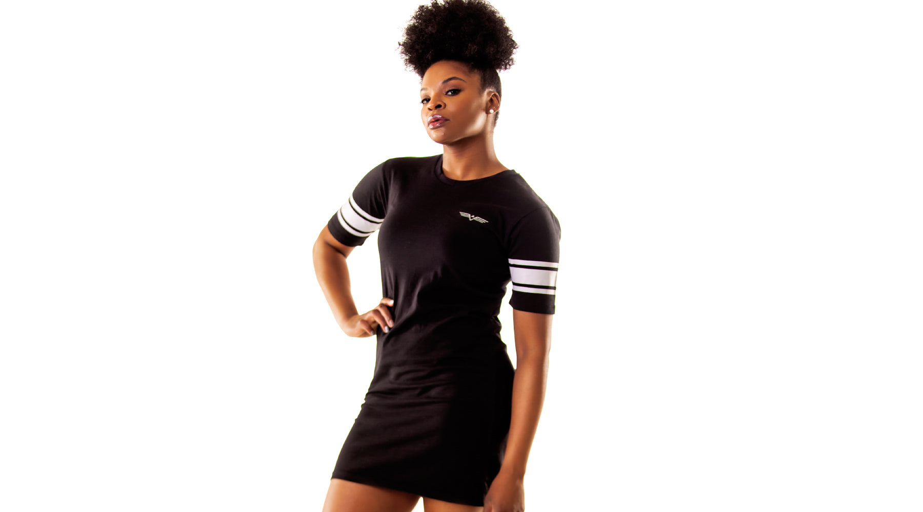 cotton racer dress - DFC BRAND product image