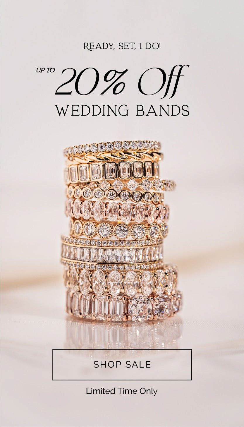 Save Up To 20% On Wedding Bands 