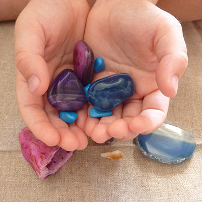 Heart Shaped Big Crystal, Gemstones Crystals Kids