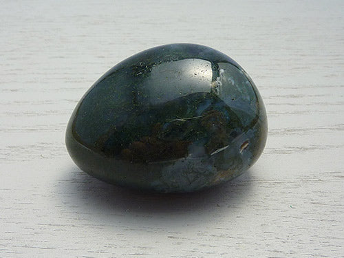Moss Agate - Large Tumbled Stone A – Crystal Earth Spirit