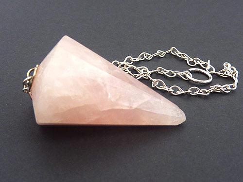 rose quartz pendulum