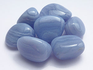 tumbled blue lace agate