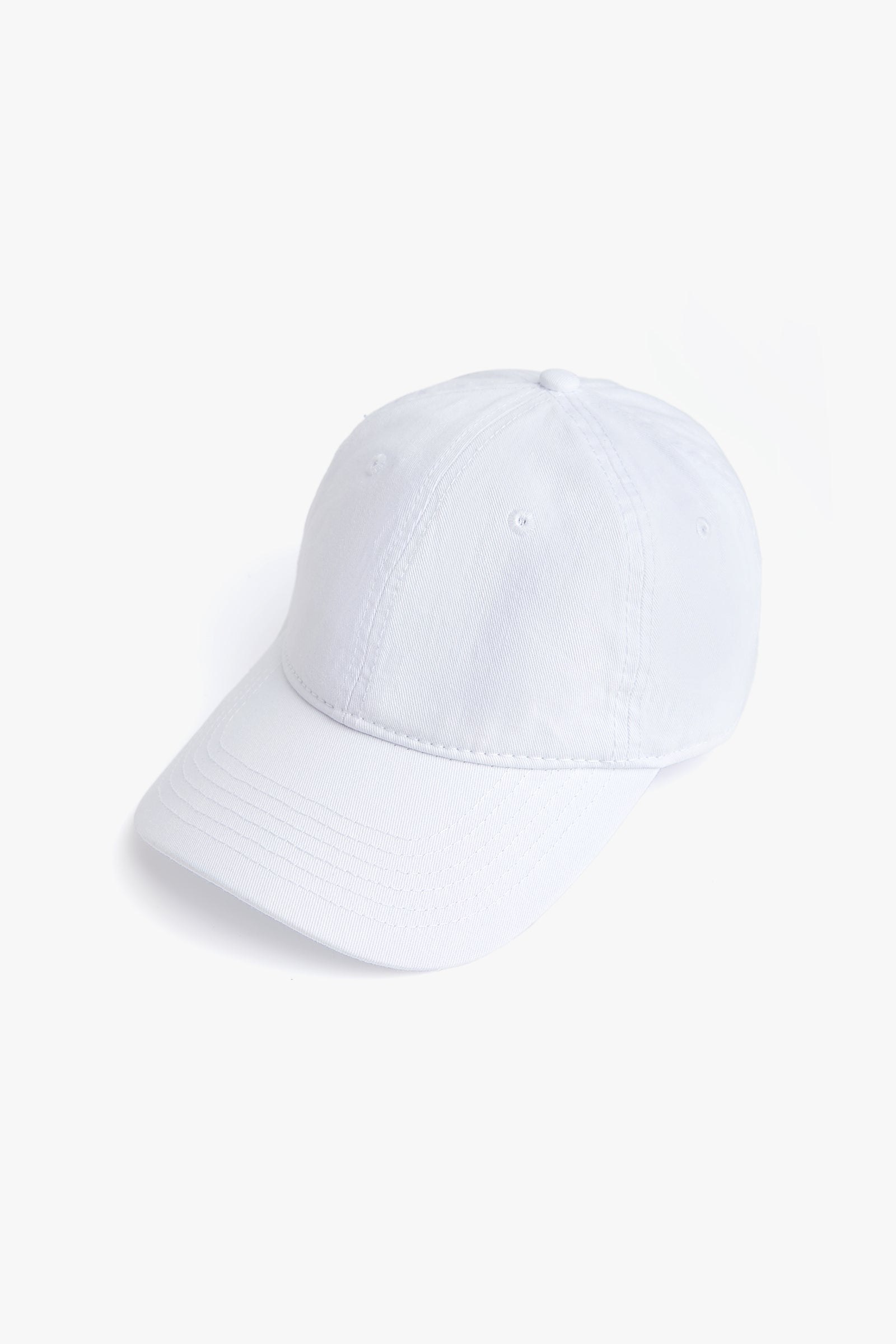 

White Plain Baseball Cap
