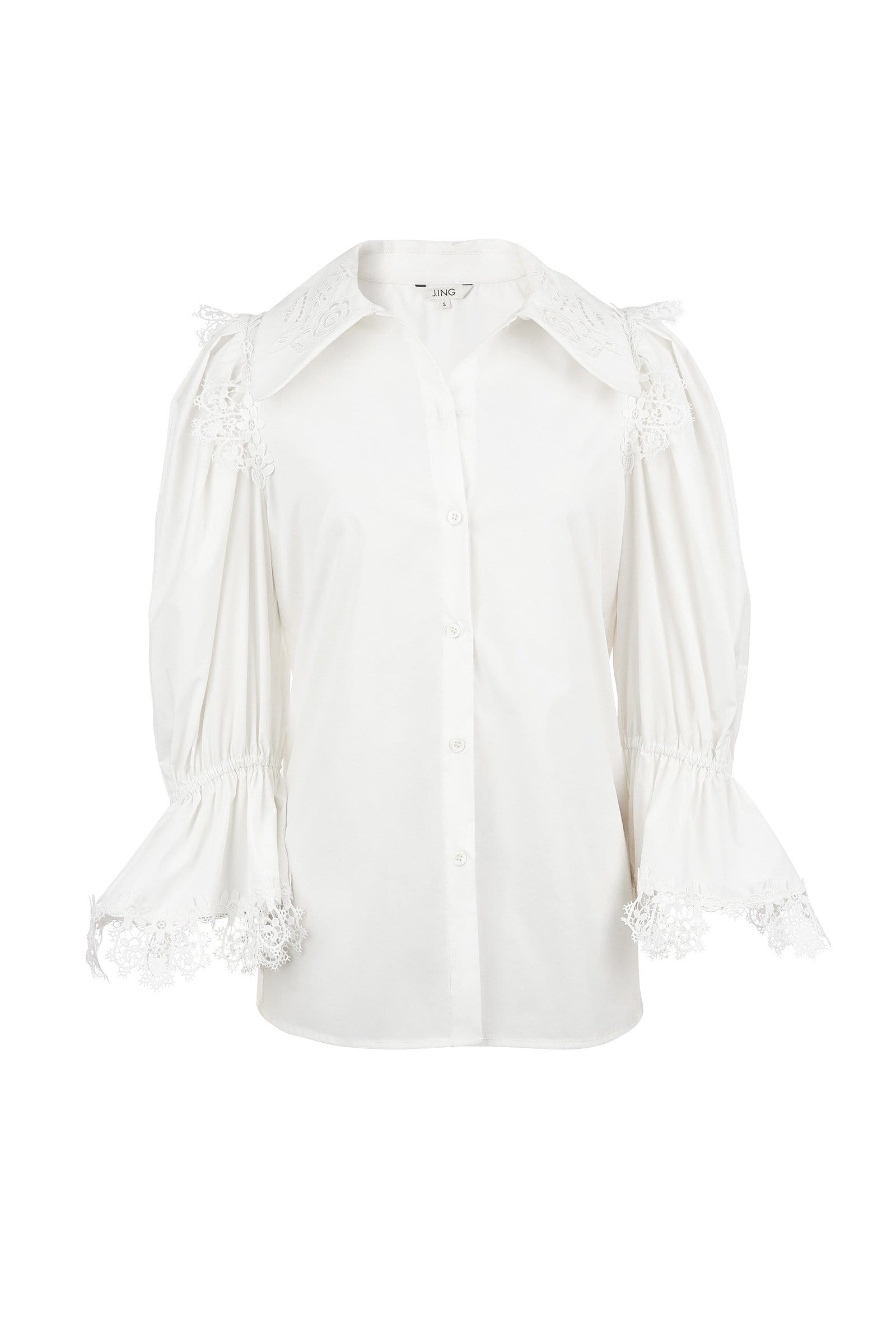 white peasant shirt