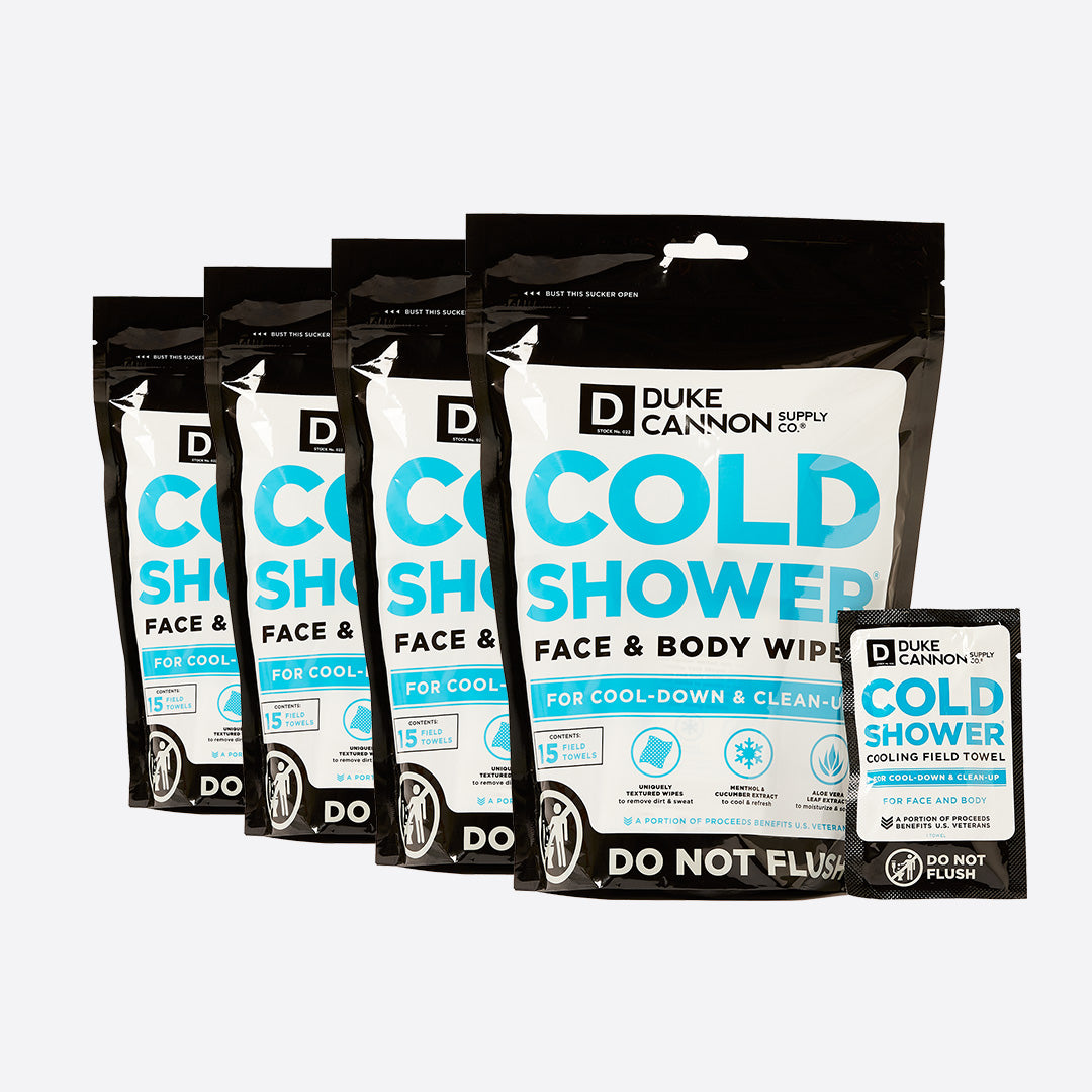 Cold Shower Cooling Field Towels - 4 Pack