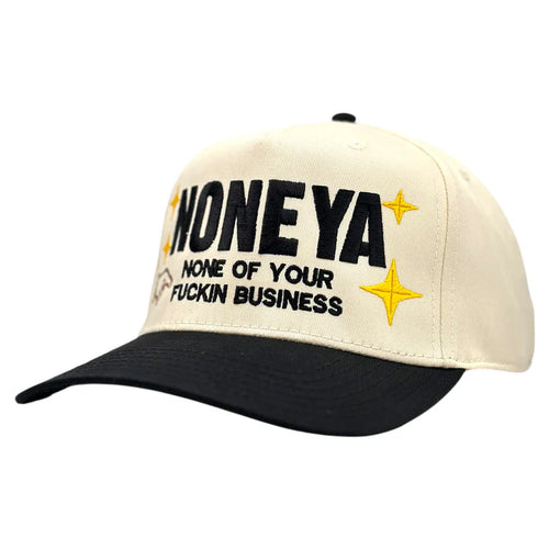 None Ya Embroidered Hat