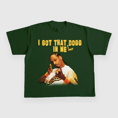 I Got That Snoop Dogg In Me 4/20 Custom Printed T-Shirt