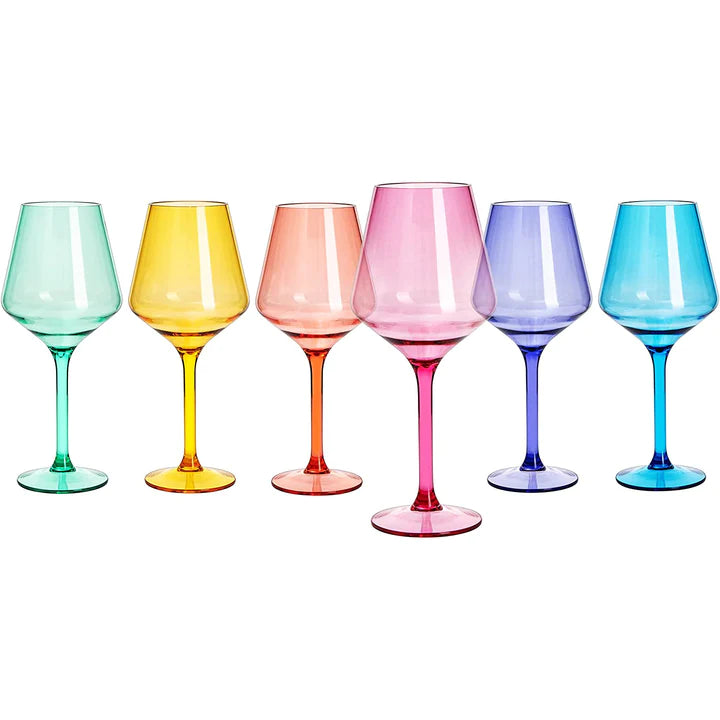 Colored Wine Glasses Are Making a Comeback– PureWow