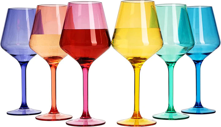 Colored Wine Glasses Are Making a Comeback– PureWow