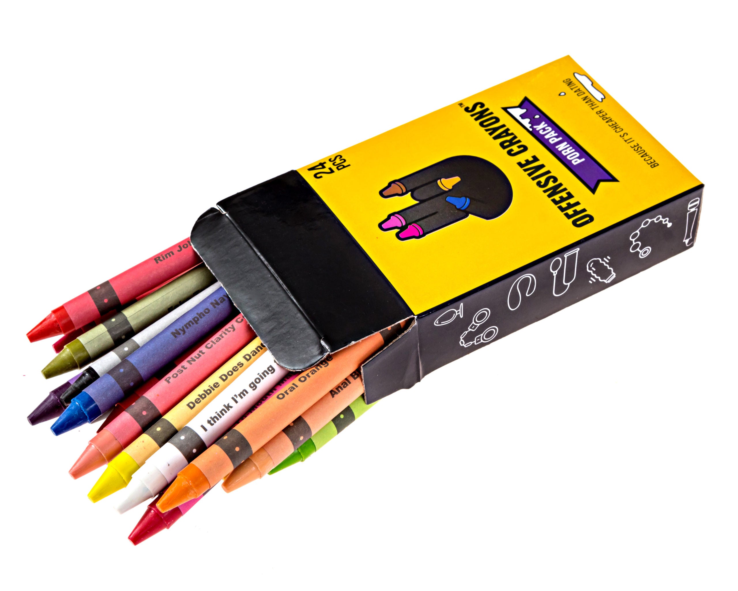 Cat Pens, 10 pc – Offensive Crayons