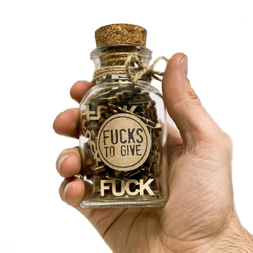 Jar Of Fcks To Give