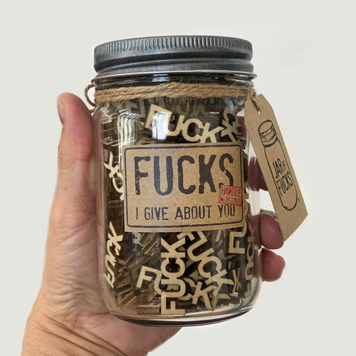  Fucks to Give,Jar of Fuck Gift Jar,Give a Fucks in a