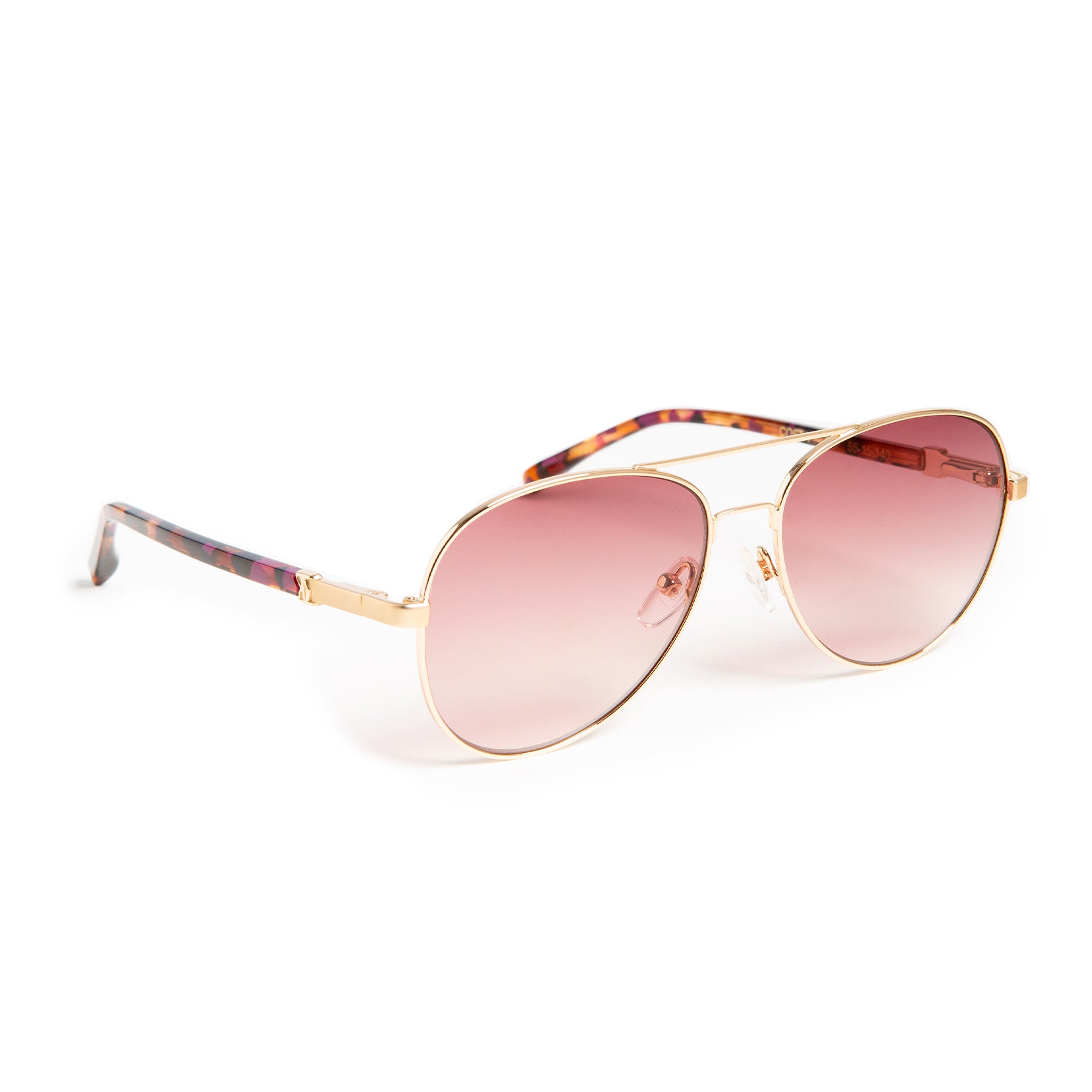 Image of Costa Aviator Sunglasses - Gold