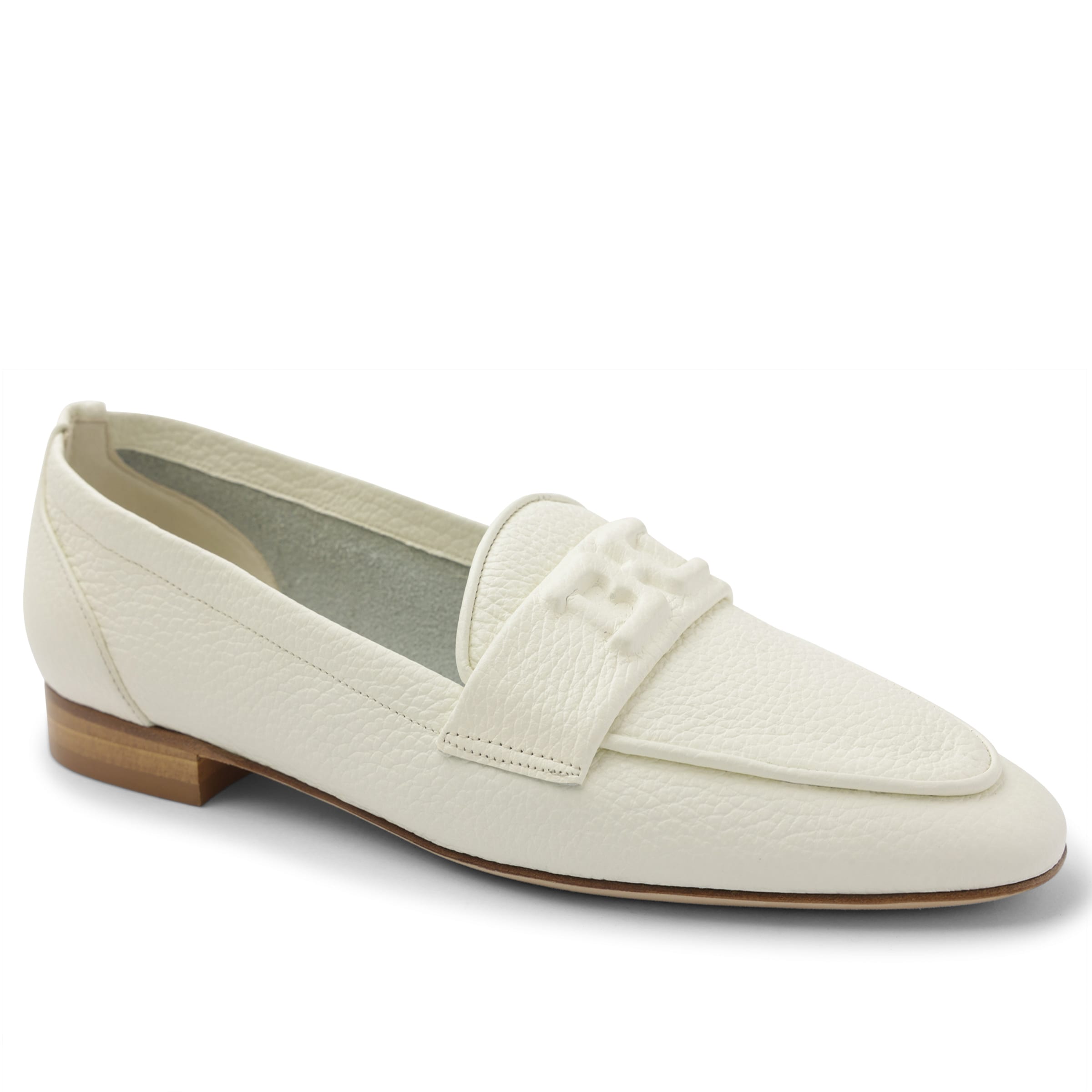 Image of Morris Women's Soft Leather Slip-On Loafer - Off White