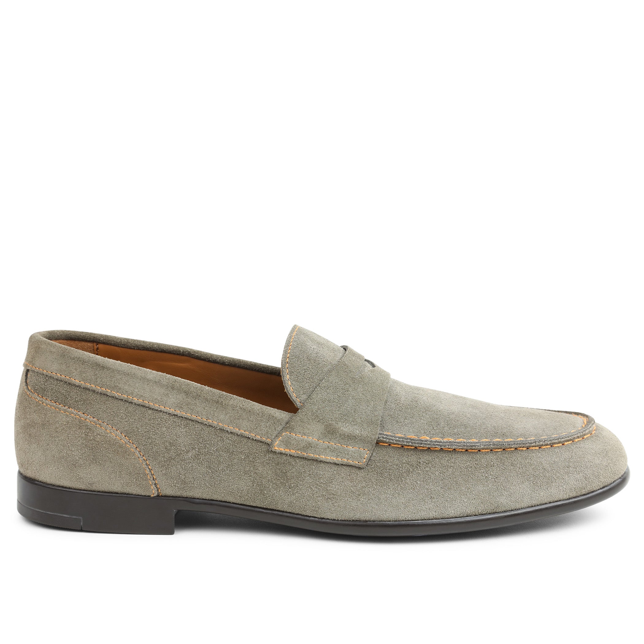 Silas Suede Loafer - Taupe – Bruno Magli